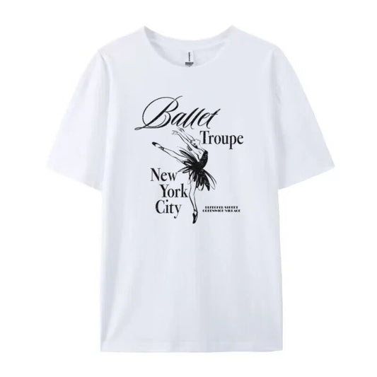 camiseta bailarina estampa gg