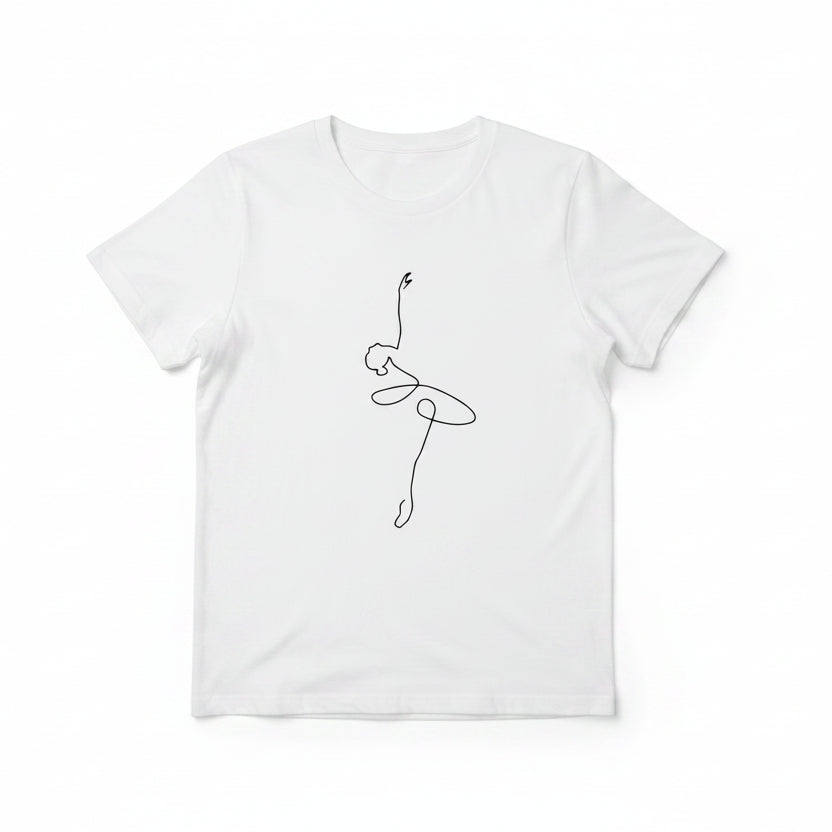 camiseta bailarina line xs