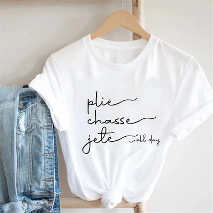 camiseta de ballet m