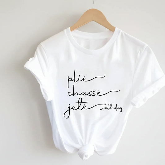 camiseta de ballet m