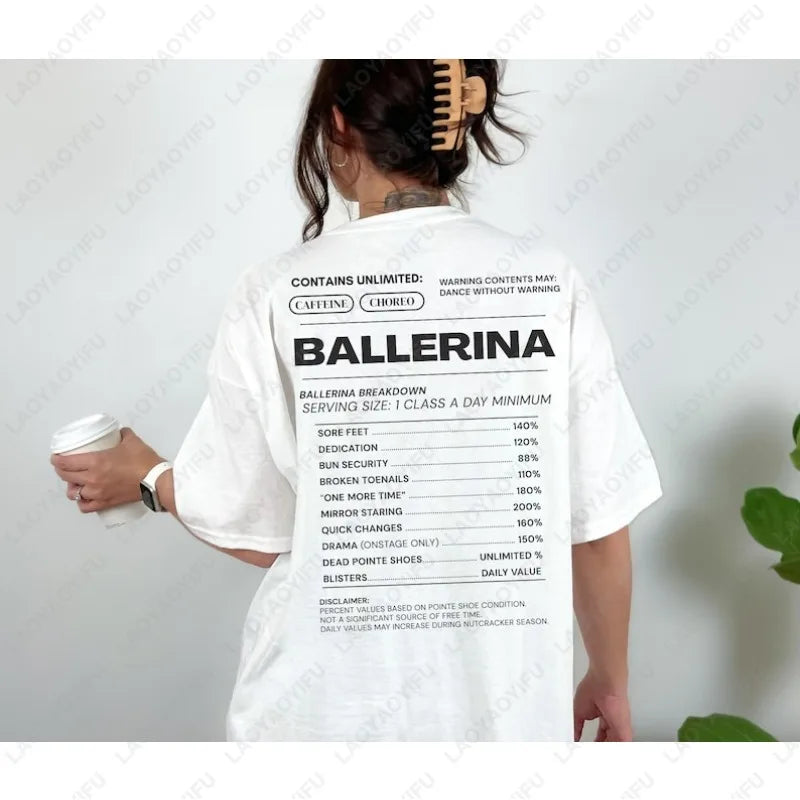 camiseta de dança