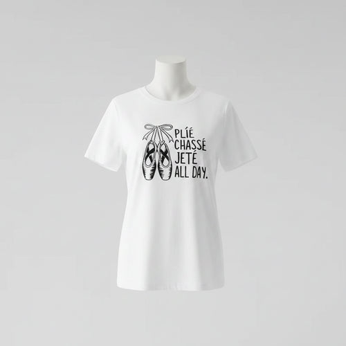 camiseta de dança eggg