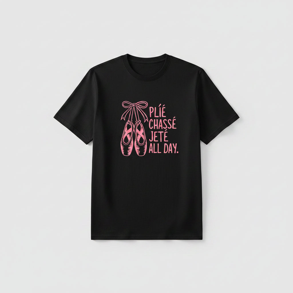 camiseta de dança eggg