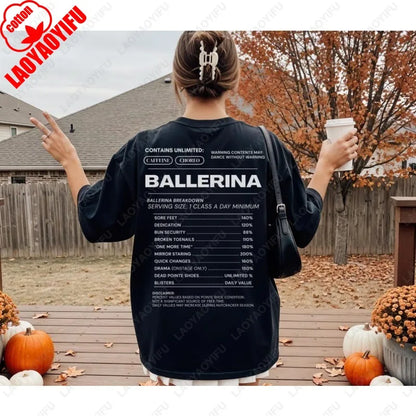 camiseta de dança s