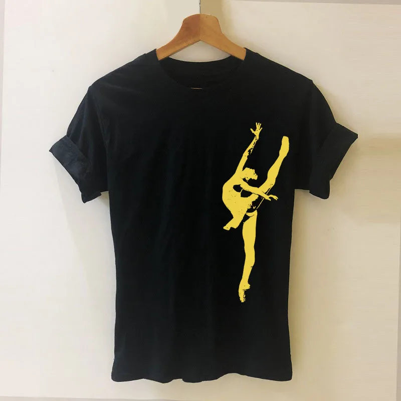camiseta oversized estampa l
