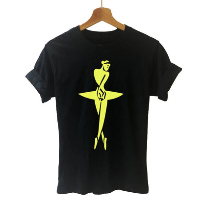 camiseta oversized estampa s