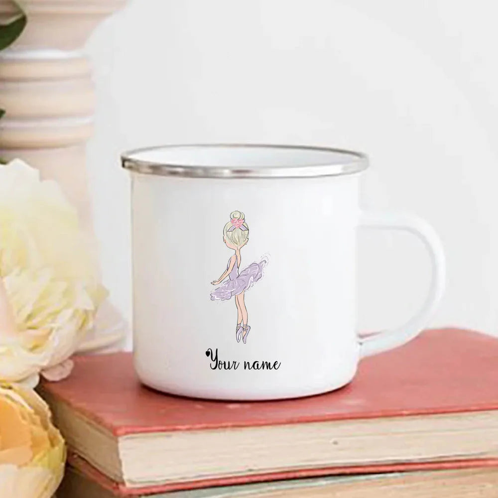 caneca de bailarina design 2 com nome