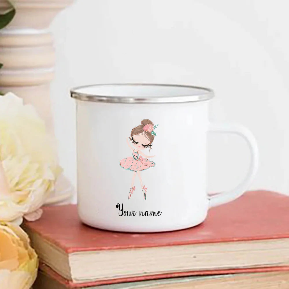 caneca de bailarina design 3 com nome