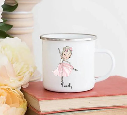 caneca de bailarina design 5 com nome