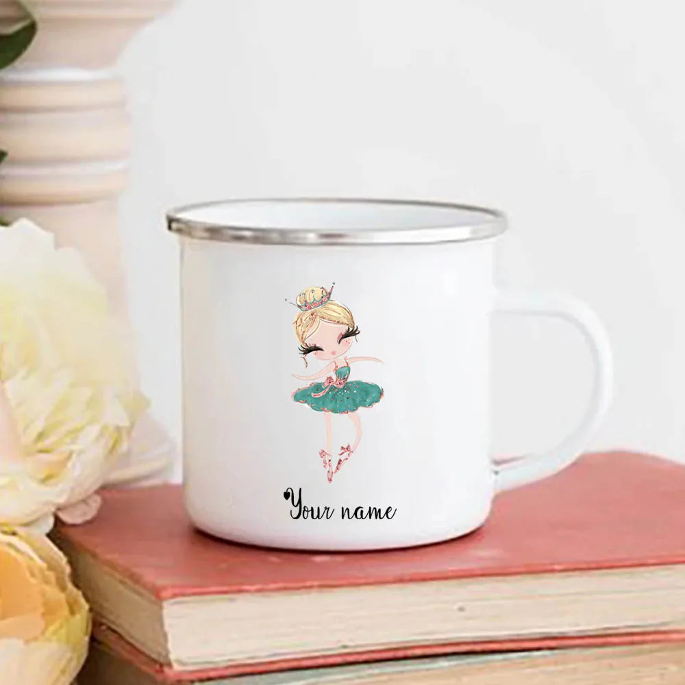 caneca de bailarina design 6 com nome