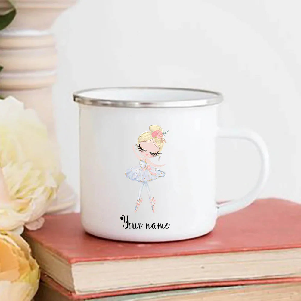 caneca de bailarina design 7 com nome