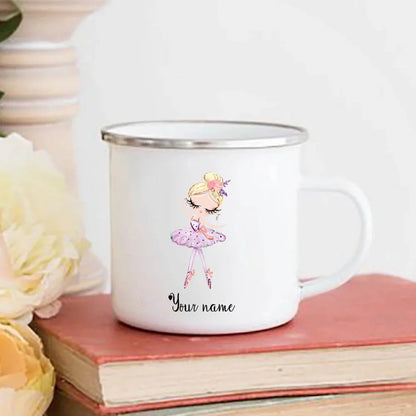 caneca de bailarina design 9 com nome