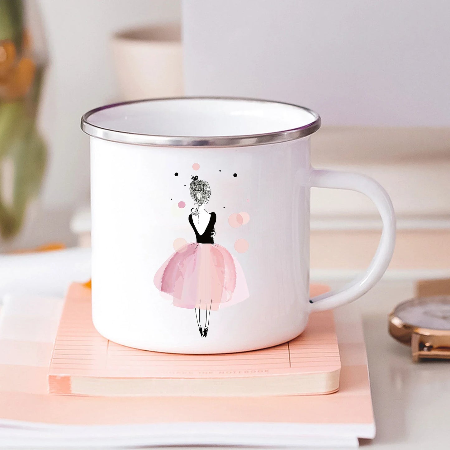 caneca de bailarina xh526-a015wh-8