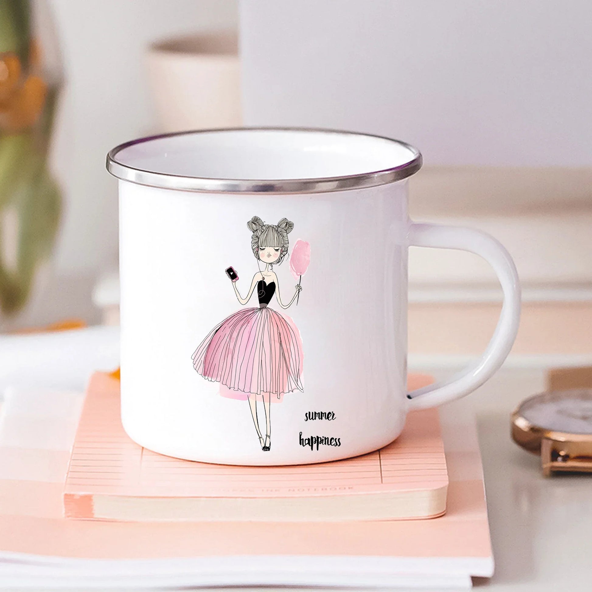 caneca de bailarina xh532-a015wh-8