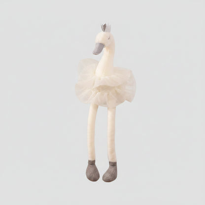 cisne de pelúcia branco