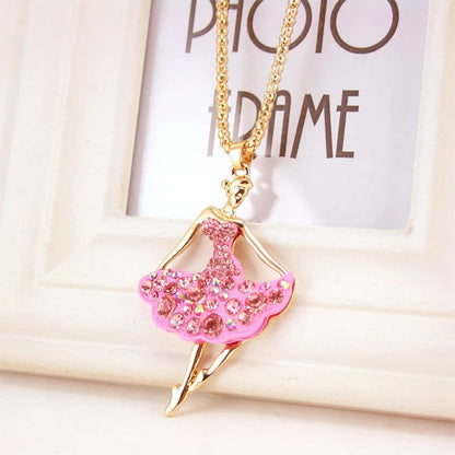 colar bailarina com