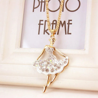colar bailarina com