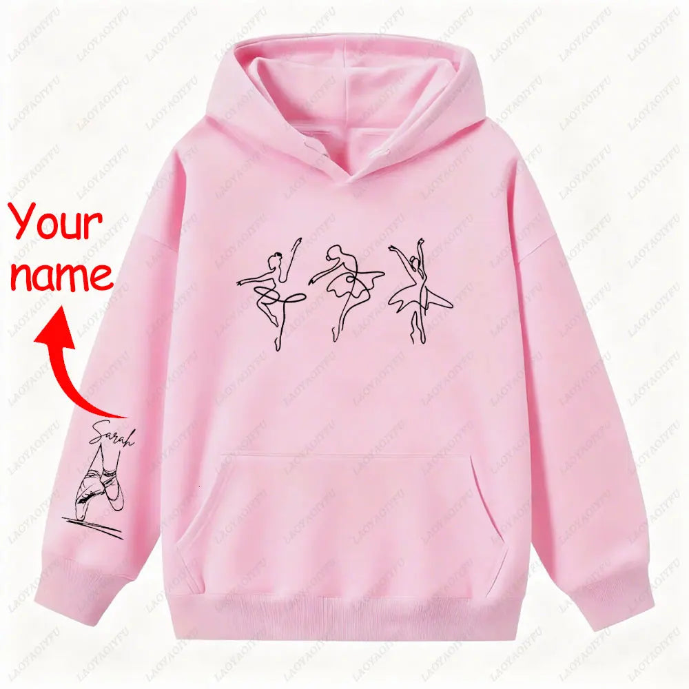 custom ballerina sweatshirt xl