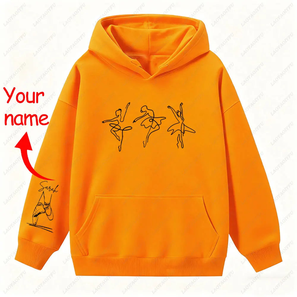 custom ballerina sweatshirt xxxl