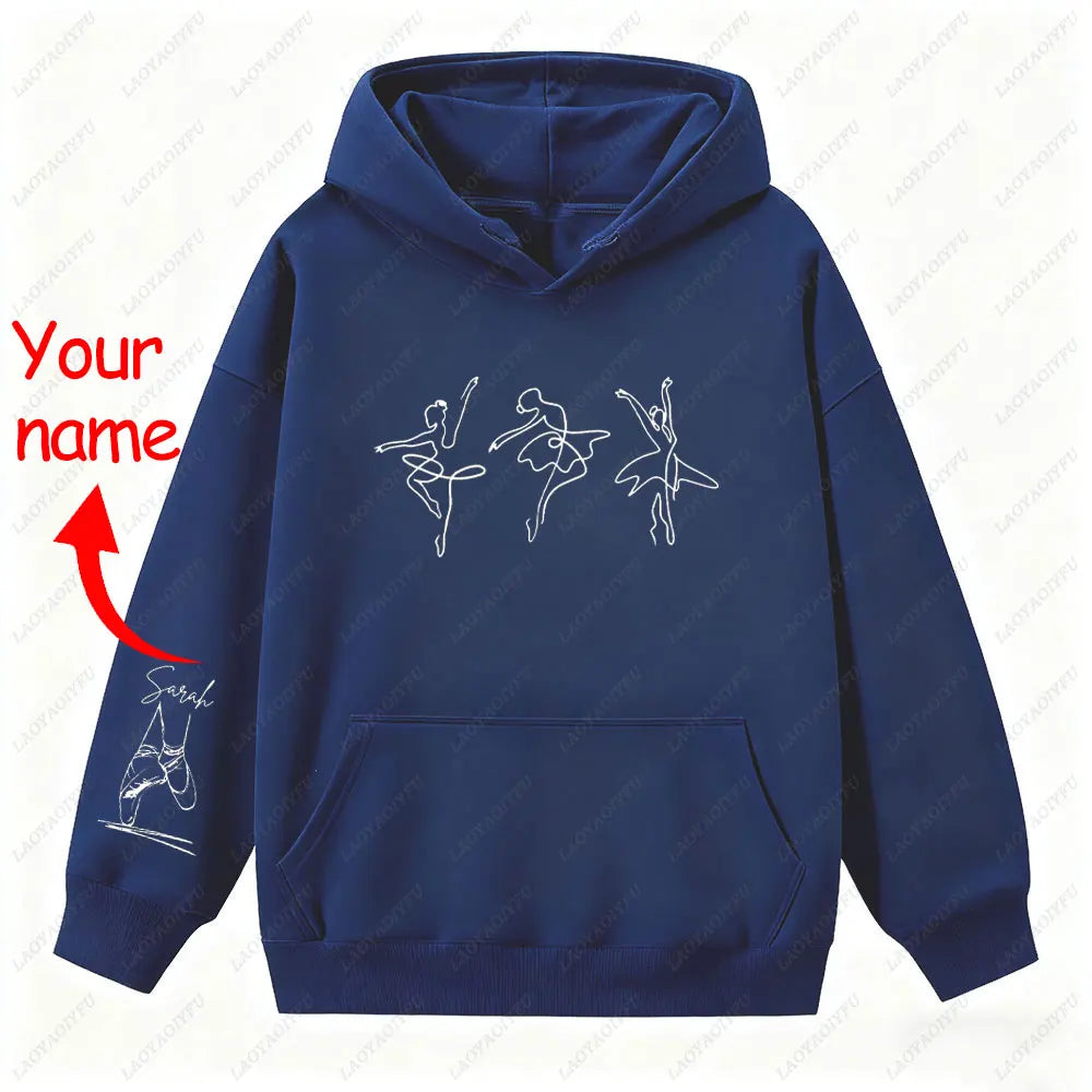 custom ballerina sweatshirt xxxl