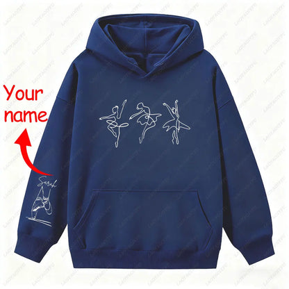 custom ballerina sweatshirt xxxl