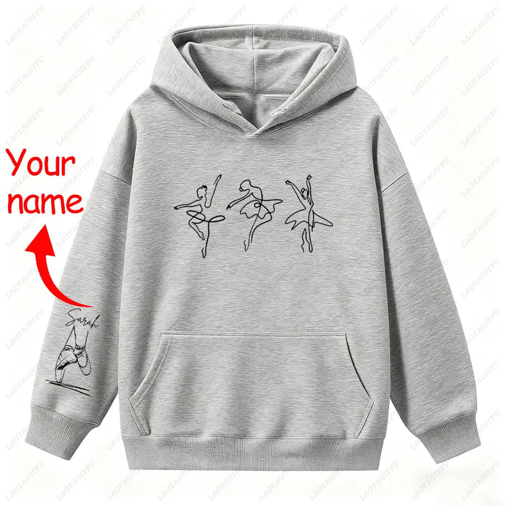 custom ballerina sweatshirt xxxl
