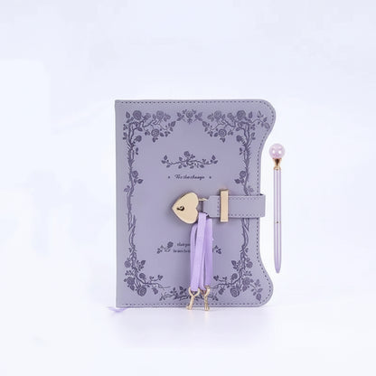 diário secreto com violeta/紫罗兰