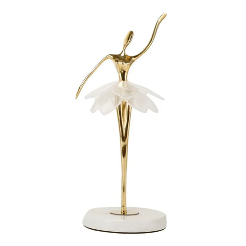 escultura de bailarina 26x10x12cm