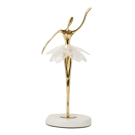 escultura de bailarina 26x10x12cm