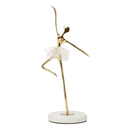escultura de bailarina 30x10x12cm