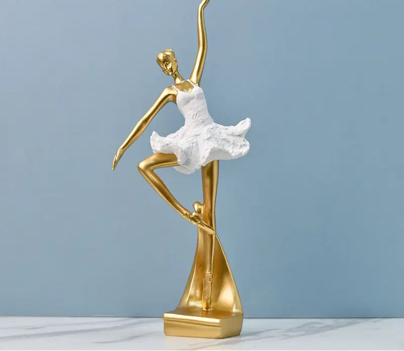 escultura de bailarina a