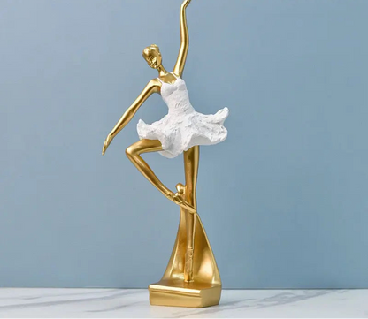 escultura de bailarina a