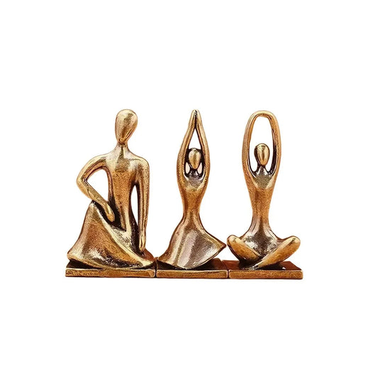 escultura de cobre