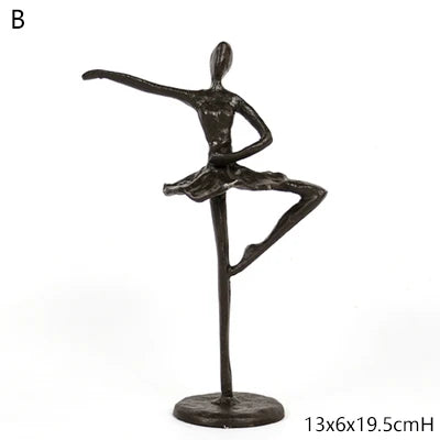 escultura de ferro b