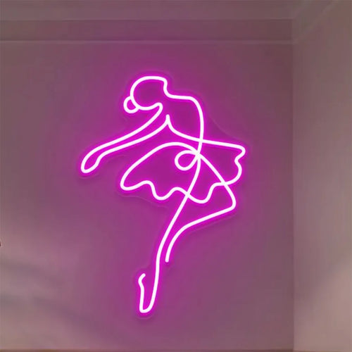 letreiro neon ballet 24 polegadas