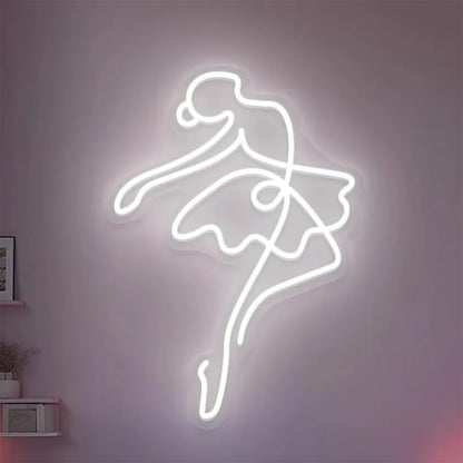 letreiro neon ballet 24 polegadas