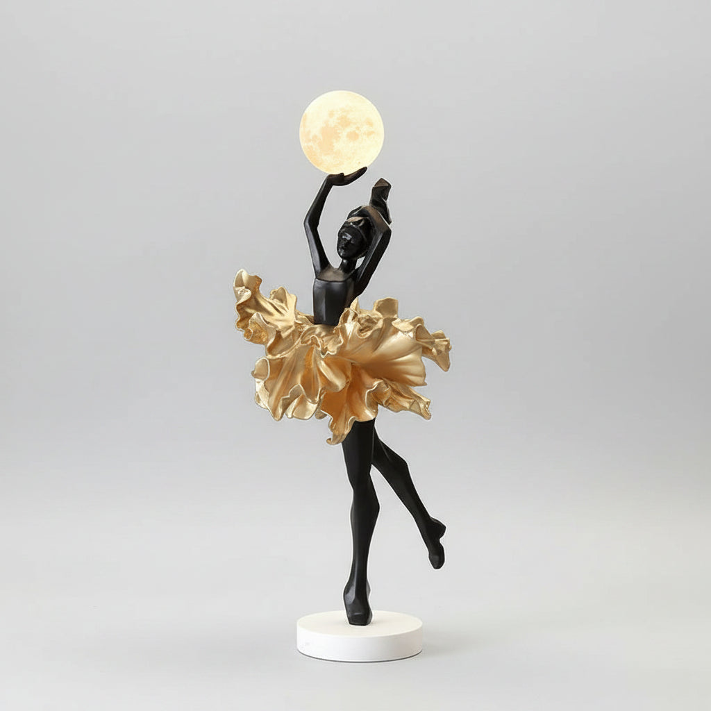Luminária em Escultura Bailarina - foto 3 - Bedance
