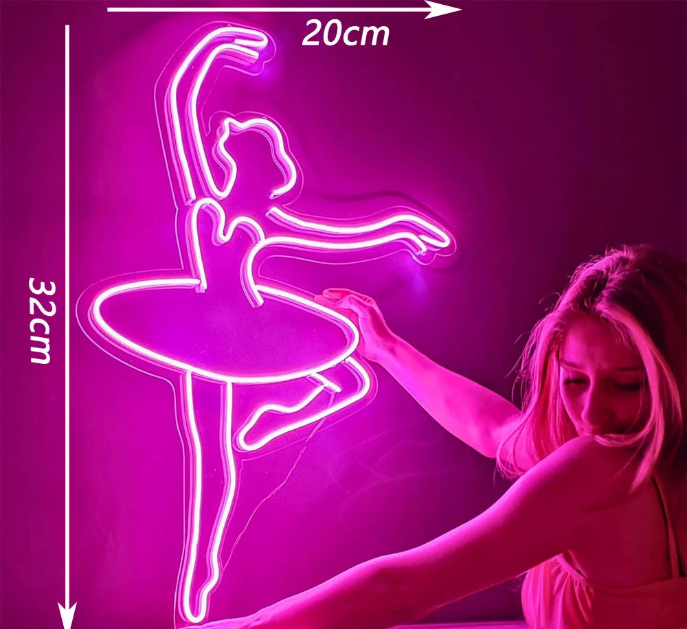 luminária neon led