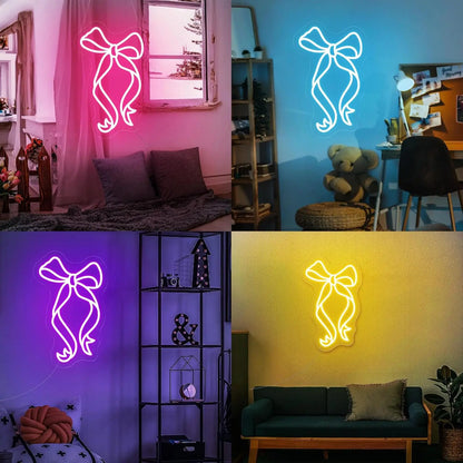 luminoso neon laço