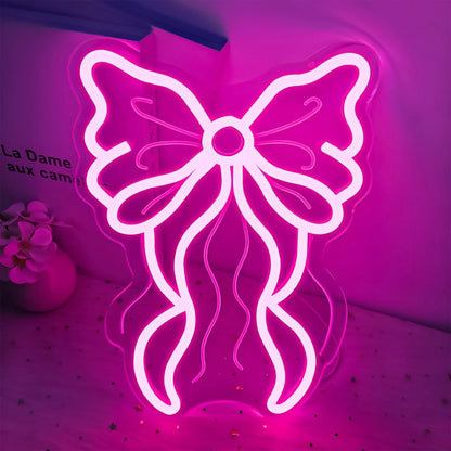 luminoso neon laço 31,78x22,3cm