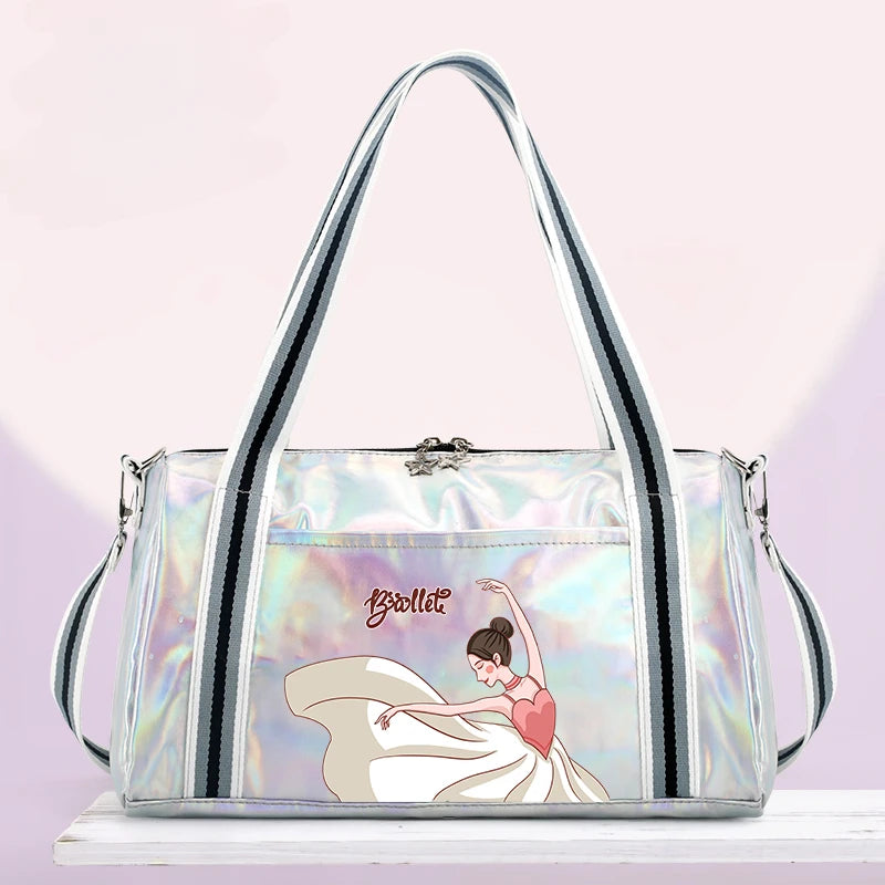 mochila de balé silver child kind 2