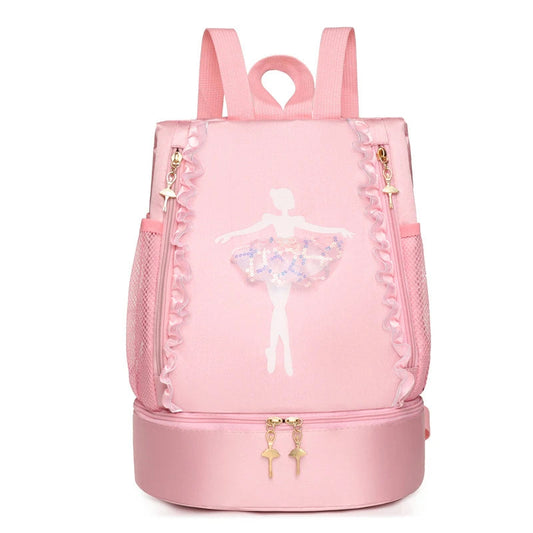 mochila de balé tamanho
