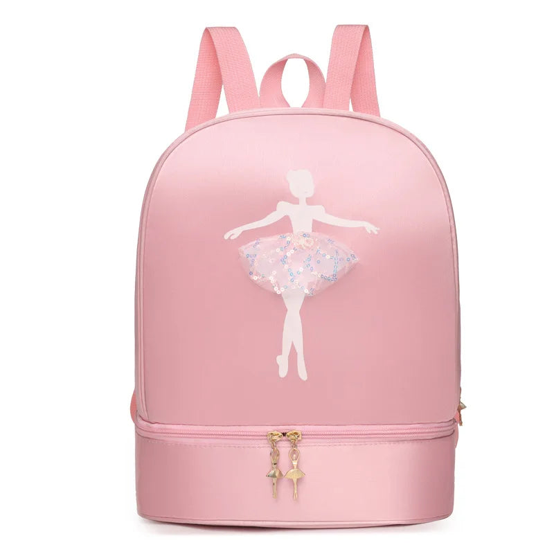 mochila de balé tamanho