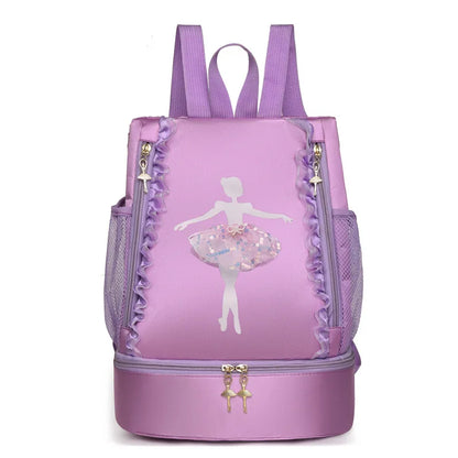 mochila de balé tamanho