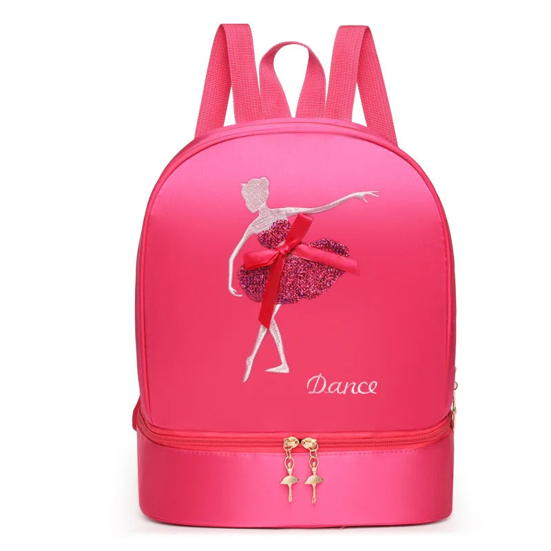 mochila de balé tamanho