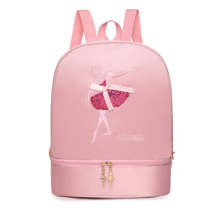 mochila de balé tamanho