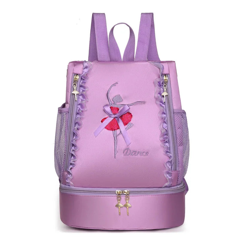 mochila de balé tamanho