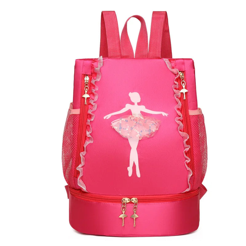 mochila de balé tamanho