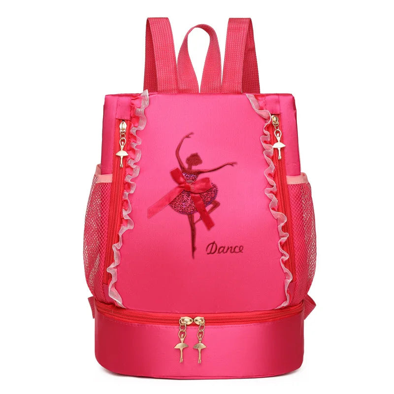 mochila de balé tamanho