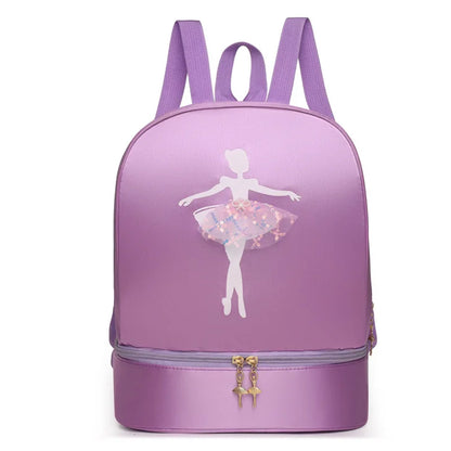 mochila de balé tamanho